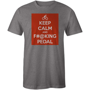 Keep Calm and PedalMile24 - THREAD+SPOKE | MTB APPAREL | ROAD BIKING T-SHIRTS | BICYCLE T SHIRTS |