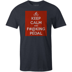 Keep Calm and PedalMile24 - THREAD+SPOKE | MTB APPAREL | ROAD BIKING T-SHIRTS | BICYCLE T SHIRTS |