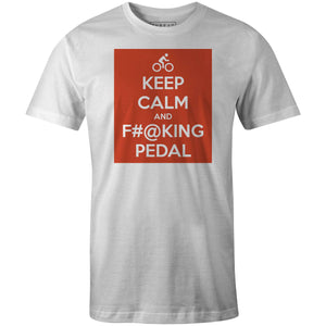 Keep Calm and PedalMile24 - THREAD+SPOKE | MTB APPAREL | ROAD BIKING T-SHIRTS | BICYCLE T SHIRTS |