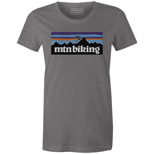 Women's T-shirt - Mtn Biking Patagonia