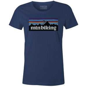 Women's T-shirt - Mtn Biking Patagonia