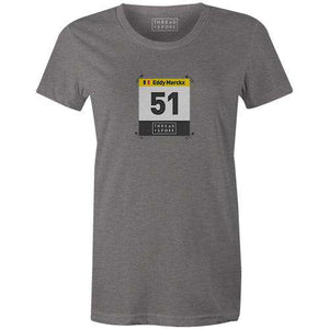 51 Merckx Women'sBICI - THREAD+SPOKE | MTB APPAREL | ROAD BIKING T-SHIRTS | BICYCLE T SHIRTS |