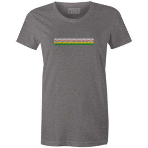 Go Faster Women'sBICI - THREAD+SPOKE | MTB APPAREL | ROAD BIKING T-SHIRTS | BICYCLE T SHIRTS |
