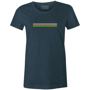 Go Faster Women'sBICI - THREAD+SPOKE | MTB APPAREL | ROAD BIKING T-SHIRTS | BICYCLE T SHIRTS |
