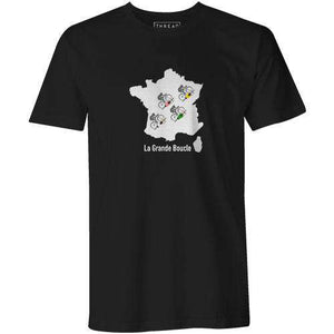 La Grande BoucleBICI - THREAD+SPOKE | MTB APPAREL | ROAD BIKING T-SHIRTS | BICYCLE T SHIRTS |