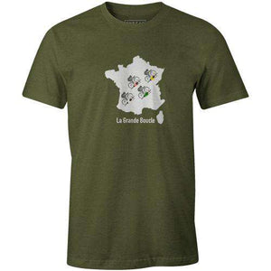 La Grande BoucleBICI - THREAD+SPOKE | MTB APPAREL | ROAD BIKING T-SHIRTS | BICYCLE T SHIRTS |