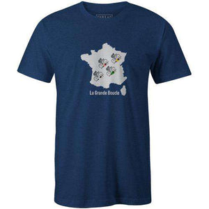 La Grande BoucleBICI - THREAD+SPOKE | MTB APPAREL | ROAD BIKING T-SHIRTS | BICYCLE T SHIRTS |