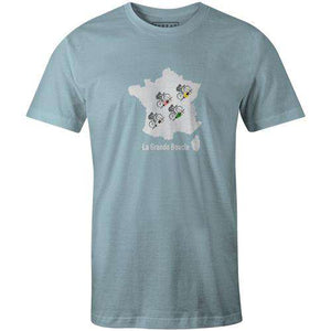 La Grande BoucleBICI - THREAD+SPOKE | MTB APPAREL | ROAD BIKING T-SHIRTS | BICYCLE T SHIRTS |