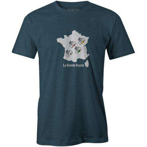 La Grande BoucleBICI - THREAD+SPOKE | MTB APPAREL | ROAD BIKING T-SHIRTS | BICYCLE T SHIRTS |