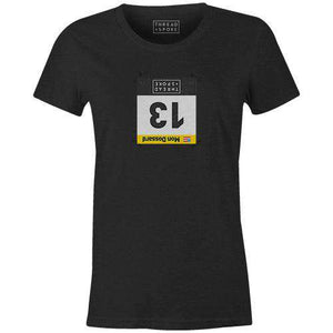 Luck 13 Women'sBICI - THREAD+SPOKE | MTB APPAREL | ROAD BIKING T-SHIRTS | BICYCLE T SHIRTS |