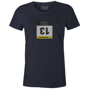 Luck 13 Women'sBICI - THREAD+SPOKE | MTB APPAREL | ROAD BIKING T-SHIRTS | BICYCLE T SHIRTS |