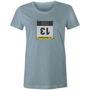 Luck 13 Women'sBICI - THREAD+SPOKE | MTB APPAREL | ROAD BIKING T-SHIRTS | BICYCLE T SHIRTS |