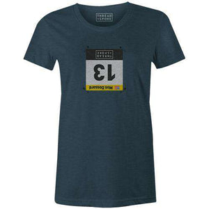 Luck 13 Women'sBICI - THREAD+SPOKE | MTB APPAREL | ROAD BIKING T-SHIRTS | BICYCLE T SHIRTS |