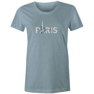 PARIS Women'sBICI - THREAD+SPOKE | MTB APPAREL | ROAD BIKING T-SHIRTS | BICYCLE T SHIRTS |