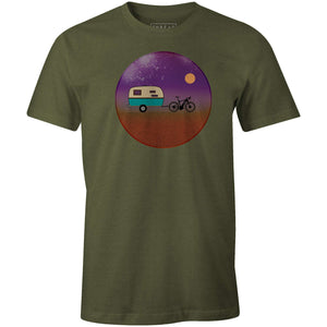 Bike GlampingLucas Lajoie - THREAD+SPOKE | MTB APPAREL | ROAD BIKING T-SHIRTS | BICYCLE T SHIRTS |