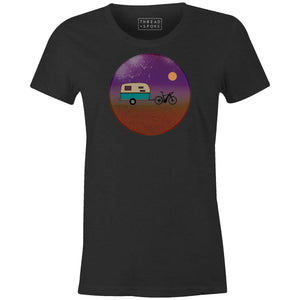 Bike Glamping Women'sLucas Lajoie - THREAD+SPOKE | MTB APPAREL | ROAD BIKING T-SHIRTS | BICYCLE T SHIRTS |