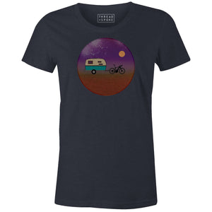 Bike Glamping Women'sLucas Lajoie - THREAD+SPOKE | MTB APPAREL | ROAD BIKING T-SHIRTS | BICYCLE T SHIRTS |