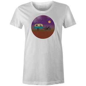 Bike Glamping Women'sLucas Lajoie - THREAD+SPOKE | MTB APPAREL | ROAD BIKING T-SHIRTS | BICYCLE T SHIRTS |