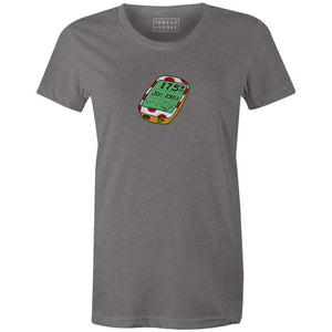 I'm Ok! Women'sA Quiet Bird - THREAD+SPOKE | MTB APPAREL | ROAD BIKING T-SHIRTS | BICYCLE T SHIRTS |