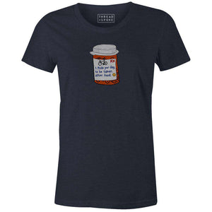 Biking Pills Women'sA Quiet Bird - THREAD+SPOKE | MTB APPAREL | ROAD BIKING T-SHIRTS | BICYCLE T SHIRTS |