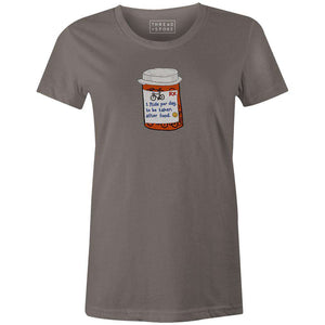 Biking Pills Women'sA Quiet Bird - THREAD+SPOKE | MTB APPAREL | ROAD BIKING T-SHIRTS | BICYCLE T SHIRTS |
