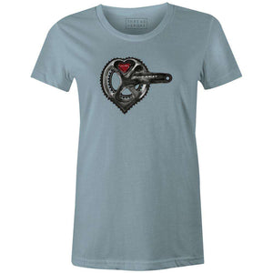 DUYARACE? Women'sA Quiet Bird - THREAD+SPOKE | MTB APPAREL | ROAD BIKING T-SHIRTS | BICYCLE T SHIRTS |