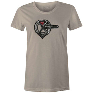 DUYARACE? Women'sA Quiet Bird - THREAD+SPOKE | MTB APPAREL | ROAD BIKING T-SHIRTS | BICYCLE T SHIRTS |