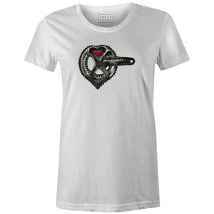 DUYARACE? Women'sA Quiet Bird - THREAD+SPOKE | MTB APPAREL | ROAD BIKING T-SHIRTS | BICYCLE T SHIRTS |