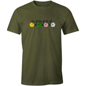 Tour PelotonReigedesign - THREAD+SPOKE | MTB APPAREL | ROAD BIKING T-SHIRTS | BICYCLE T SHIRTS |