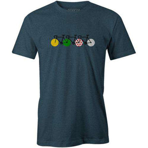 Tour PelotonReigedesign - THREAD+SPOKE | MTB APPAREL | ROAD BIKING T-SHIRTS | BICYCLE T SHIRTS |