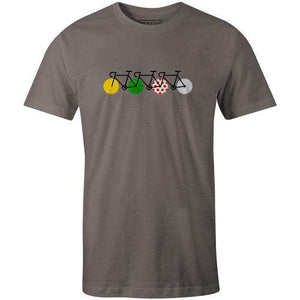 Tour PelotonReigedesign - THREAD+SPOKE | MTB APPAREL | ROAD BIKING T-SHIRTS | BICYCLE T SHIRTS |