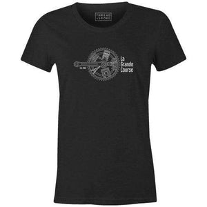 Parisian Crank Women'sReigedesign - THREAD+SPOKE | MTB APPAREL | ROAD BIKING T-SHIRTS | BICYCLE T SHIRTS |