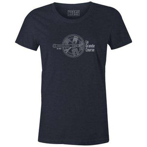 Parisian Crank Women'sReigedesign - THREAD+SPOKE | MTB APPAREL | ROAD BIKING T-SHIRTS | BICYCLE T SHIRTS |
