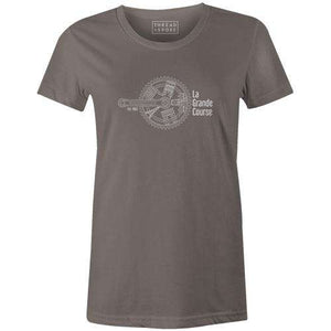 Parisian Crank Women'sReigedesign - THREAD+SPOKE | MTB APPAREL | ROAD BIKING T-SHIRTS | BICYCLE T SHIRTS |