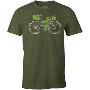 Bike Packing AnatomyReigedesign - THREAD+SPOKE | MTB APPAREL | ROAD BIKING T-SHIRTS | BICYCLE T SHIRTS |