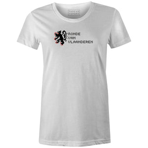Pixel Ronde Van Vlaanderen Women'sPixel Bike - THREAD+SPOKE | MTB APPAREL | ROAD BIKING T-SHIRTS | BICYCLE T SHIRTS |