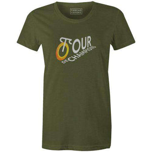 Tour de Champions Women'sSamuel Rauert - THREAD+SPOKE | MTB APPAREL | ROAD BIKING T-SHIRTS | BICYCLE T SHIRTS |