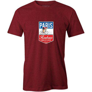 Paris Roubaix BadgeThread+Spoke - THREAD+SPOKE | MTB APPAREL | ROAD BIKING T-SHIRTS | BICYCLE T SHIRTS |