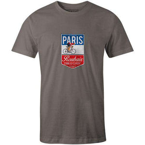 Paris Roubaix BadgeThread+Spoke - THREAD+SPOKE | MTB APPAREL | ROAD BIKING T-SHIRTS | BICYCLE T SHIRTS |