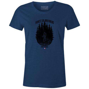 Forest of Arenberg Women'sThread+Spoke - THREAD+SPOKE | MTB APPAREL | ROAD BIKING T-SHIRTS | BICYCLE T SHIRTS |