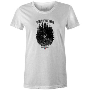 Forest of Arenberg Women'sThread+Spoke - THREAD+SPOKE | MTB APPAREL | ROAD BIKING T-SHIRTS | BICYCLE T SHIRTS |