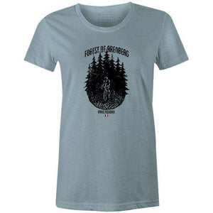 Forest of Arenberg Women'sThread+Spoke - THREAD+SPOKE | MTB APPAREL | ROAD BIKING T-SHIRTS | BICYCLE T SHIRTS |