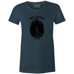 Forest of Arenberg Women'sThread+Spoke - THREAD+SPOKE | MTB APPAREL | ROAD BIKING T-SHIRTS | BICYCLE T SHIRTS |
