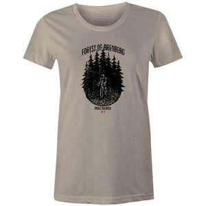 Forest of Arenberg Women'sThread+Spoke - THREAD+SPOKE | MTB APPAREL | ROAD BIKING T-SHIRTS | BICYCLE T SHIRTS |