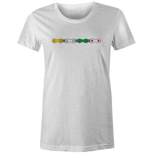 Jersey Chain Women'sThread+Spoke - THREAD+SPOKE | MTB APPAREL | ROAD BIKING T-SHIRTS | BICYCLE T SHIRTS |