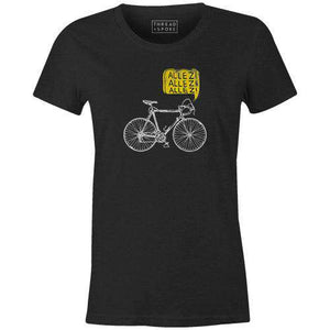 Allez Velo Women'sThread+Spoke - THREAD+SPOKE | MTB APPAREL | ROAD BIKING T-SHIRTS | BICYCLE T SHIRTS |