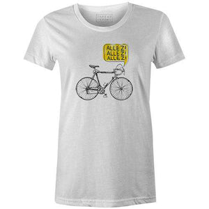 Allez Velo Women'sThread+Spoke - THREAD+SPOKE | MTB APPAREL | ROAD BIKING T-SHIRTS | BICYCLE T SHIRTS |