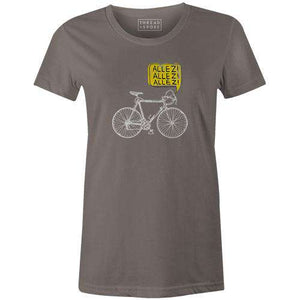 Allez Velo Women'sThread+Spoke - THREAD+SPOKE | MTB APPAREL | ROAD BIKING T-SHIRTS | BICYCLE T SHIRTS |