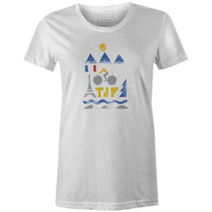 French Cycling Women'sThread+Spoke - THREAD+SPOKE | MTB APPAREL | ROAD BIKING T-SHIRTS | BICYCLE T SHIRTS |