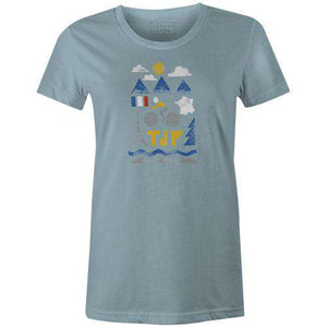 French Cycling Women'sThread+Spoke - THREAD+SPOKE | MTB APPAREL | ROAD BIKING T-SHIRTS | BICYCLE T SHIRTS |